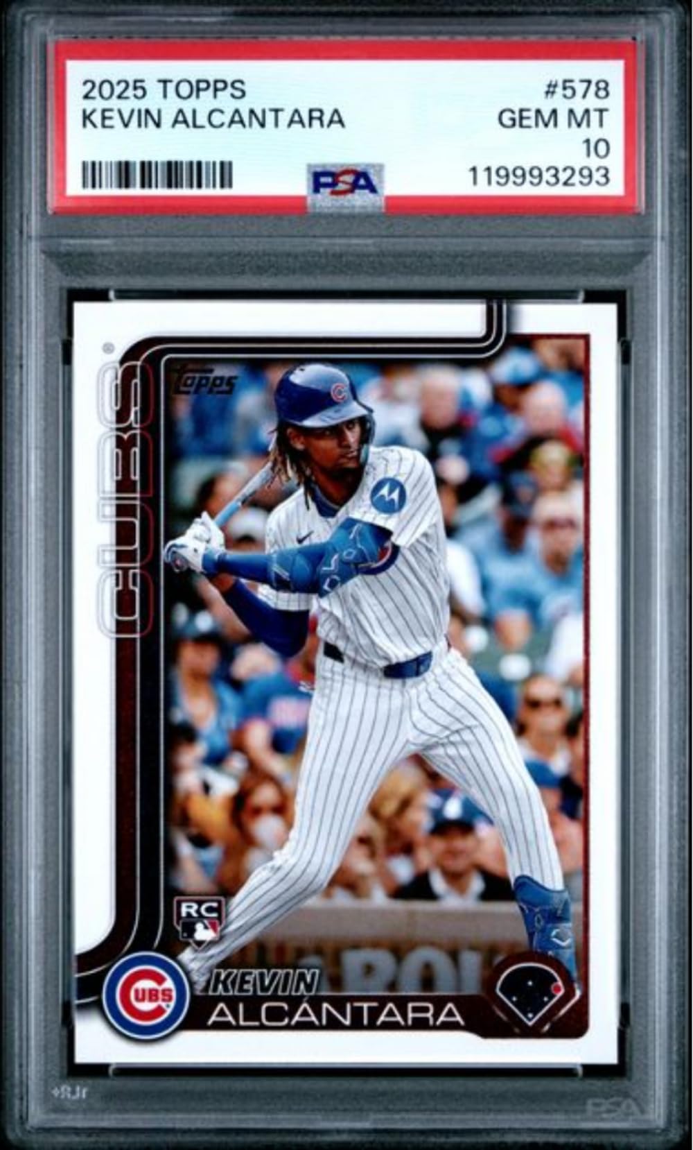 Amazon.com: Graded 2025 Topps Kevin Alcantara #578 Rookie RC